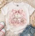 little girl Jesus loves me