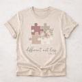 Different Not Less little girl tee