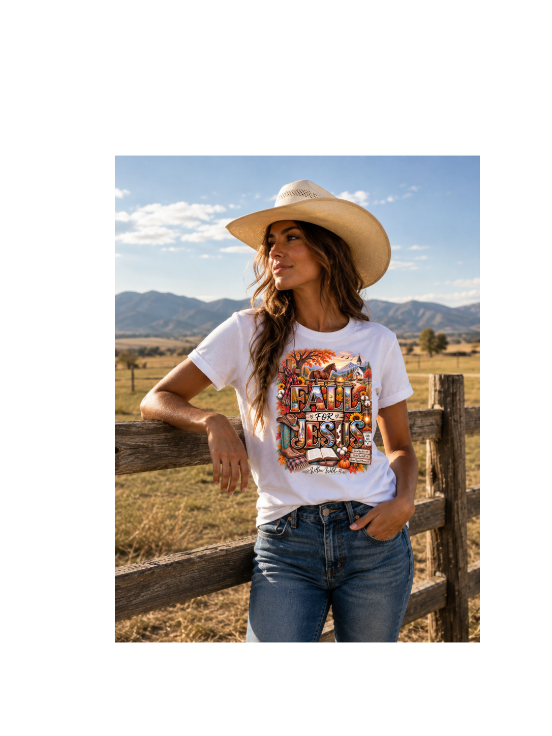 Fall For Jesus Tee