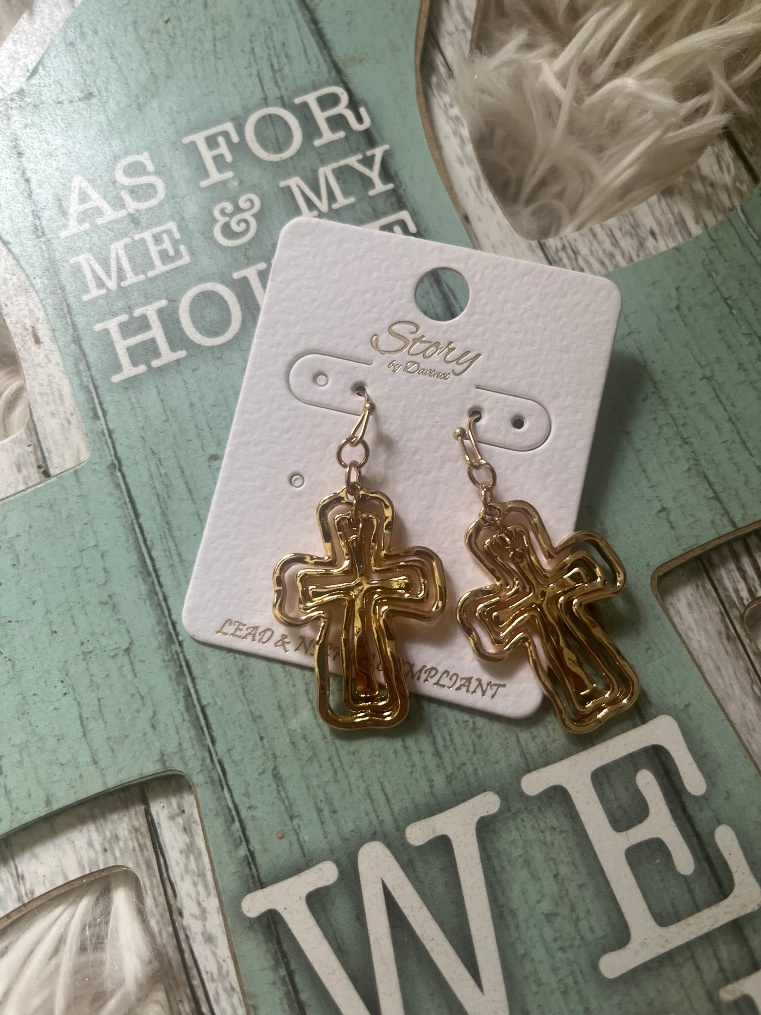 CROSS EARRINGS