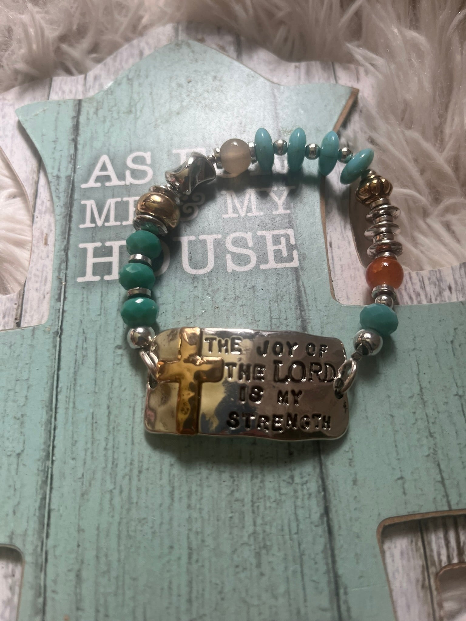 THE JOY OF THE LORD IS MY SHEPHERD BRACELET